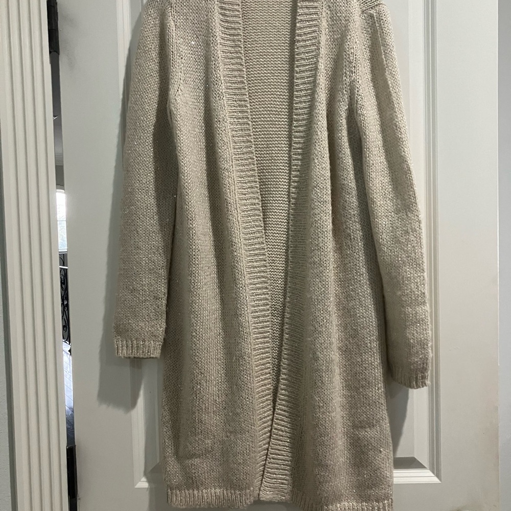 Xs Lilly Pulitzer Long Gold Sequin Sweater